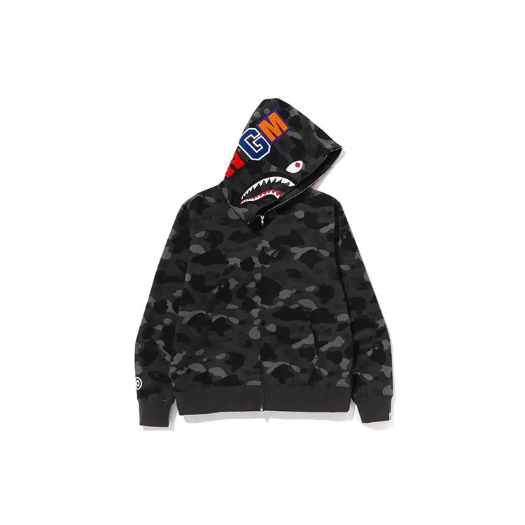 Bape Color Camo Shark Full Zip Hoodie SS23 1J20-115-003