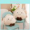 Cute Dumpling Plush Pillow With Pp Cotton Filling For Bedroom Decor And Sofa Support