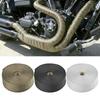 Motorrad-Auspuff-Thermoband, Header-Wärmewickel, beständige Krawatten, Faser-Wärmedämmung, Baumwolle, Hochtemperaturschutzteile
