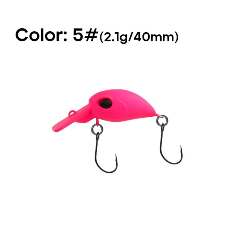 2025 40mm2.1g Slowly Sinking Fishing Lure 3D Eyes Wobbler Bass Minnow Lure Minnow VIB Fishing Bait Fishing Tackle