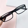 Square Reading Glasses Anti Eyestrain Ultralight Plastic Frame Men Women FULL Frame Presbyopic Eyeglasses