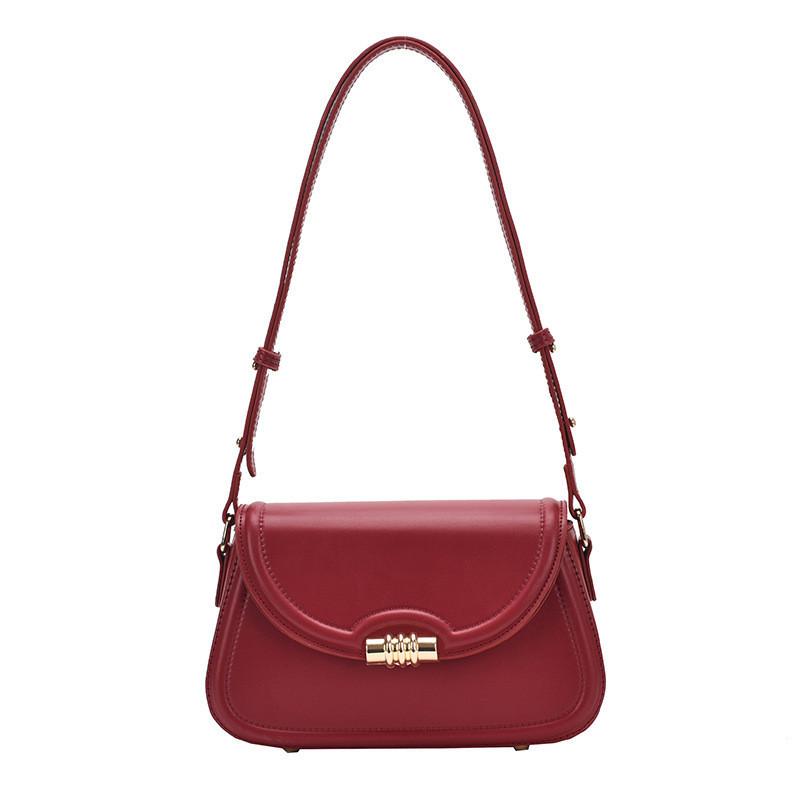 

Urban Chic Horse Saddle Bag Women s Underarm Bag For Everyday Casual Wear червоний