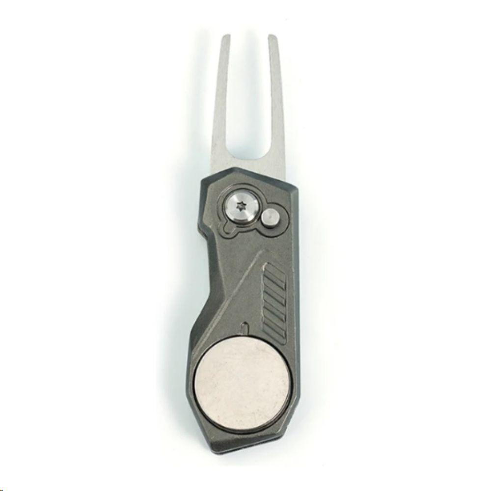 Aluminum Zinc Zinc Alloy Golf Divot Repair Tool Switchblade Mini Golf Divot Tools  Gift For Golfer
