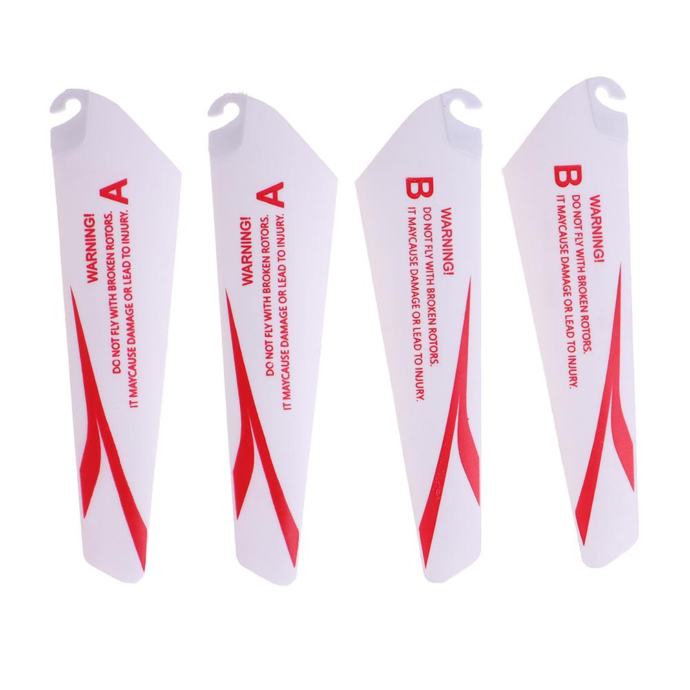 4Pcs Spare Accessories Rc Toy Parts 9Cm Spare Blades Fans For R/C Mini Helicopter Ch002 Ch023 Drone Copter Toys