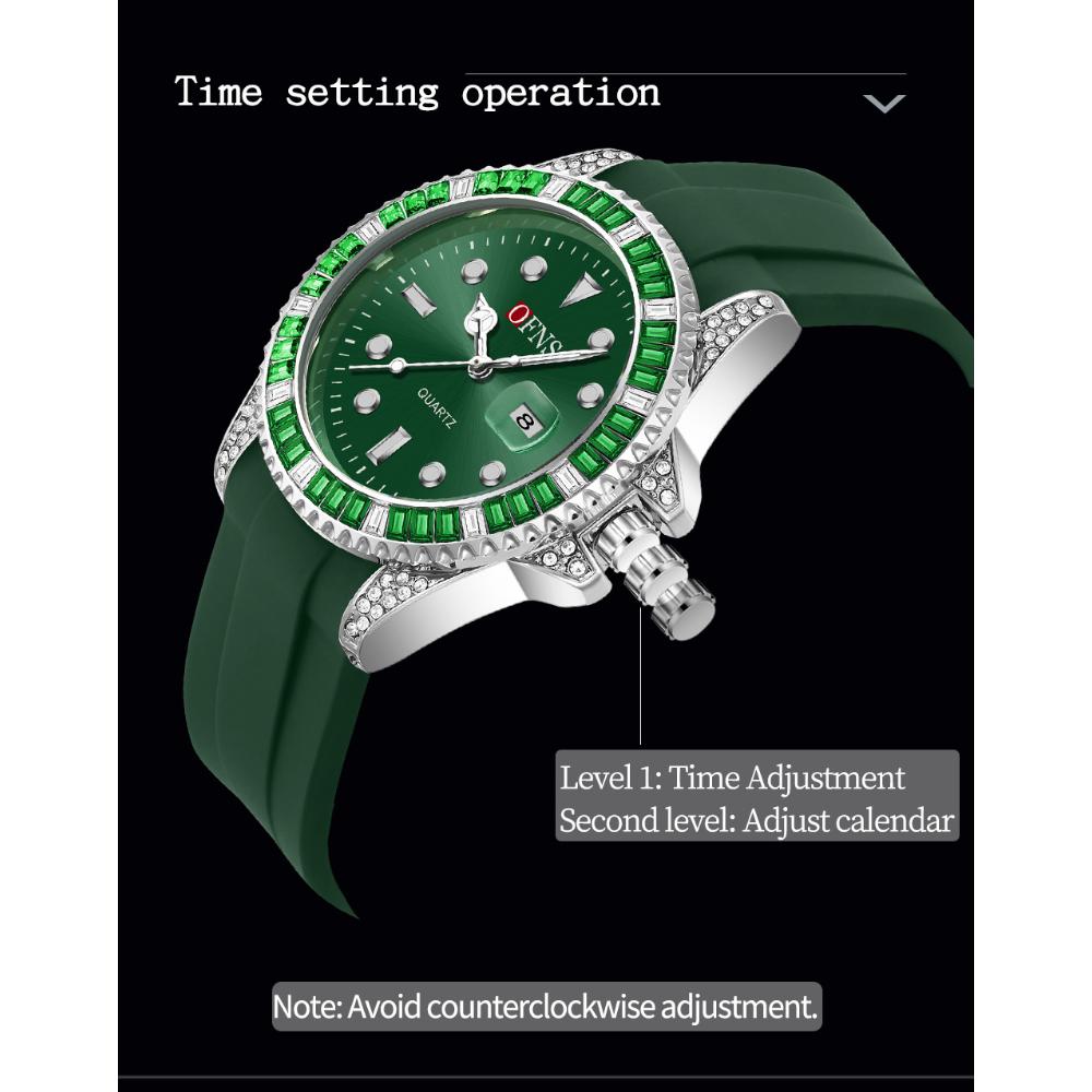 Fashion Luxury Mens Quartz Watch Calendar Display Luminous Pointer Stainless Steel Waterproof High Quality Mens Watch