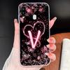 Für Samsung Galaxy A20 A20S A21 A30 A30S Handyhülle Schmetterling Buchstaben Weiches TPU Klare Silikonhülle Für Galaxy A 20 A 30 Gehäuse