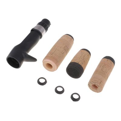 Angelrutenreparatur Aufbau DIY Professioneller Korkgriff mit Rollenhalter