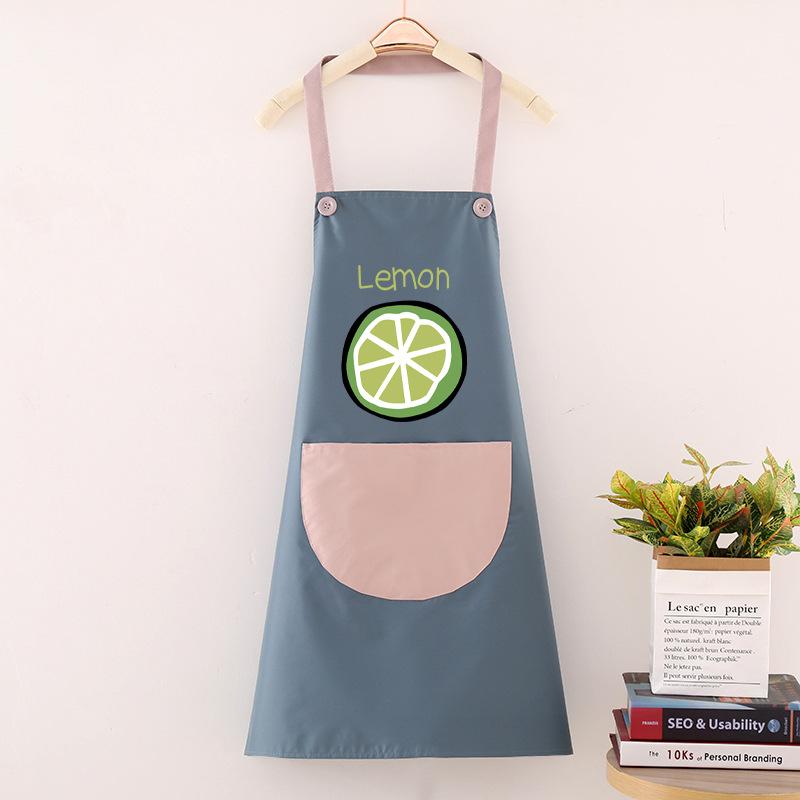 Waterproof And Oil Resistant Apron Approximately 71 * 67cm Kitchen Apron Apron Set Pvc For Cooking Baking Grilling