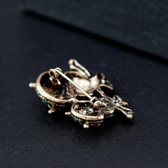 Broche Chouette | Broche Tendance En Forme De Hibou En Cristal | Broche En Strass | Broche En Cristal De Strass, Bijoux De Fête, Broche Beauté Pour écharpes, Châle, Refer To