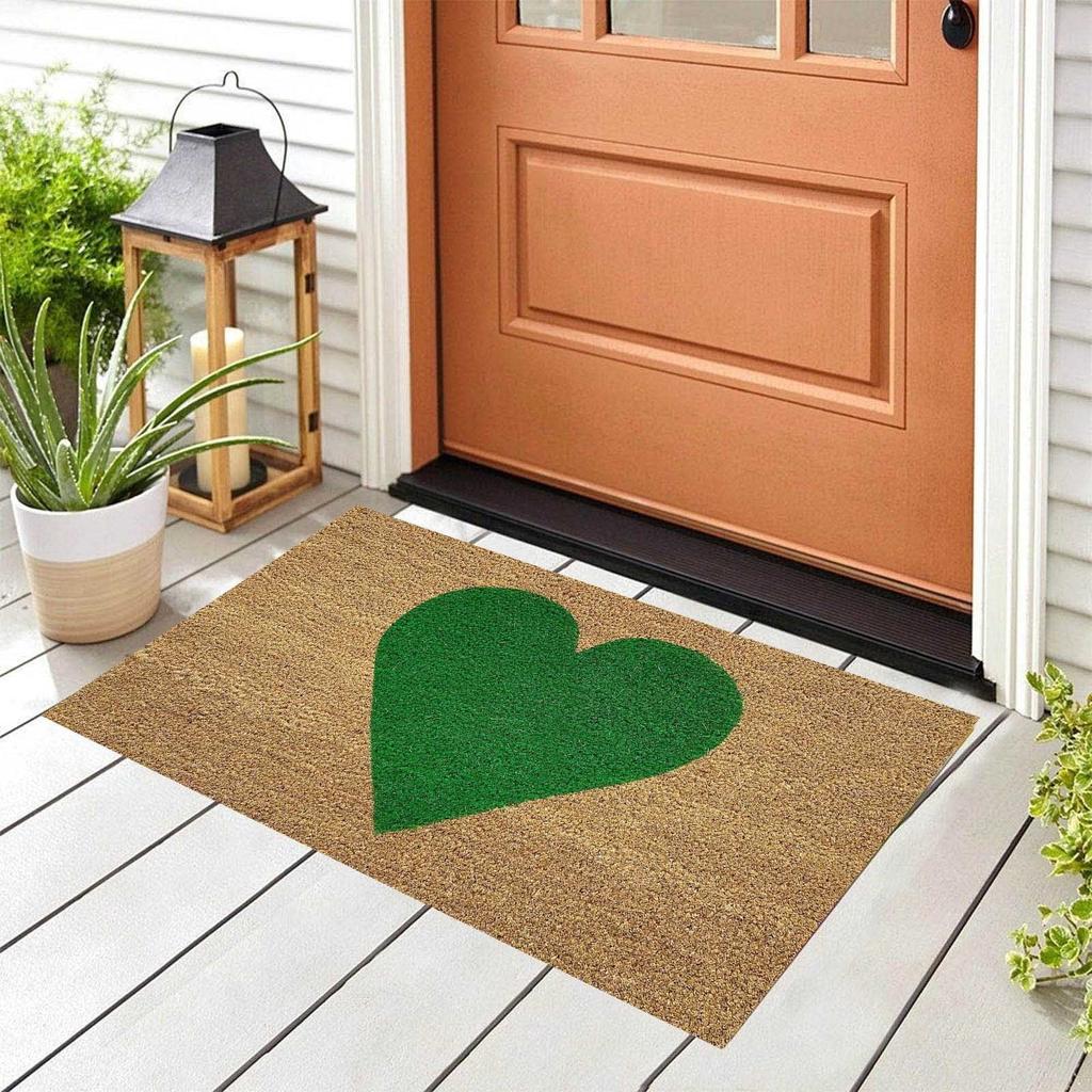 Valentine's Day Door Mat Welcome Doormats Non Front Door Rugs For Entrance Porch Spring Indoor Outdoor Decor For Home 16 X 24 Inch