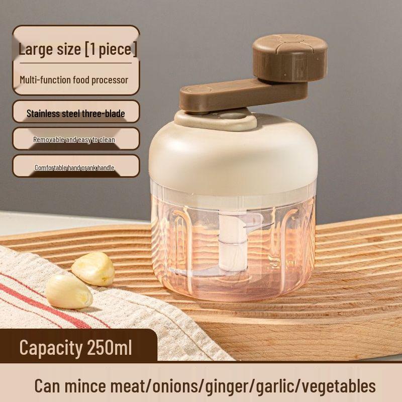 Manual Garlic Masher, Presser, Chopper, Mincer, Paste Maker, and Cutter