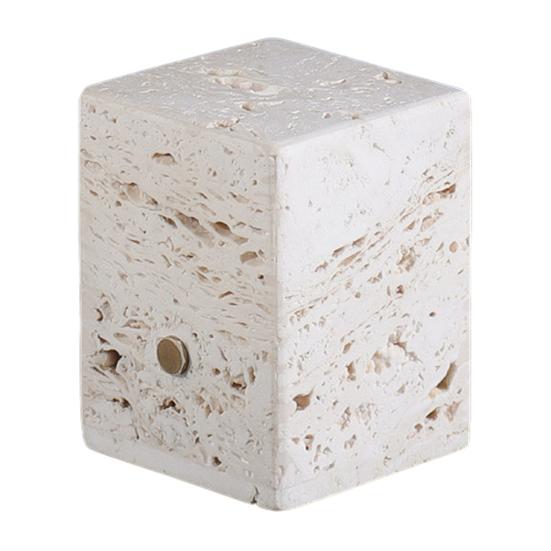 

Marble Touch Lamp 3 Light Colors Night Light Dual Control Night Lamp Natural Limestone rectangular