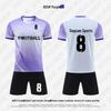 Kids' Quick-Dry Sports Jersey Set - Youth and Adult Sizes for Football, Table Tennis, Badminton, Tennis - Short Sleeve Uniforms