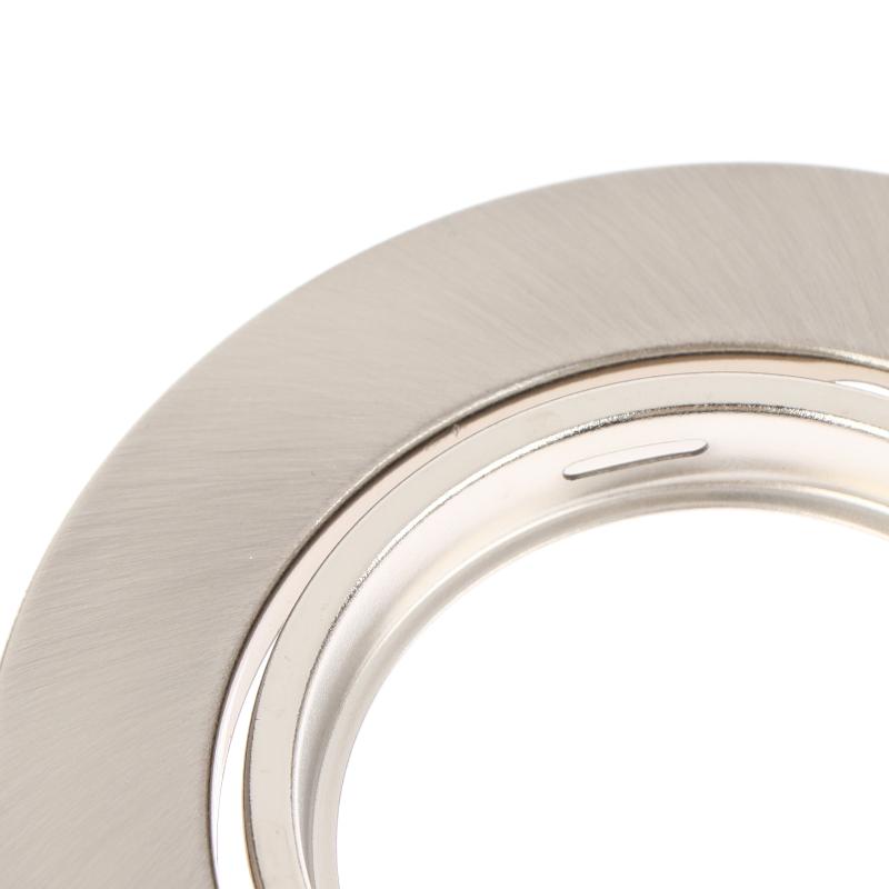 1 Set Round Fixture Downlight Led Holders Cutout For Bulb Holder Recessed Led Spot Light Mr16 Gu10 Led Downlights Frame