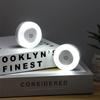 LED Night Lights Touch Sensor Night Lamp USB Rechargeable Magnetic Base Wall Lights Round Portable Dimming Bedside Light Decor