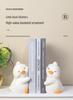 Creative Duck Bookend: Resin Ornament for Bookshelf, Living Room, Bedroom Decor