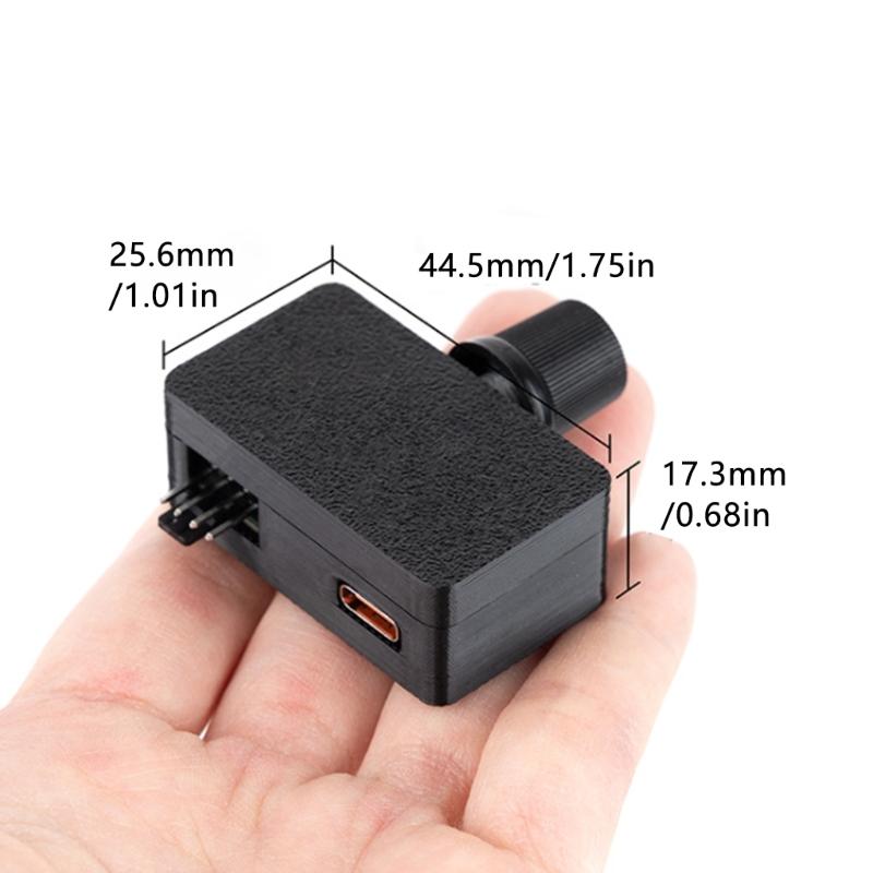 Intelligent PWM Fan Controller Featuring Auto Speed Adjustment and Type C Charging Enhances Cooling  in PC