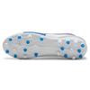 KING MATCH MG Multi Ground Artificial Turf Soccer Shoes Men's White Blue 107878-02