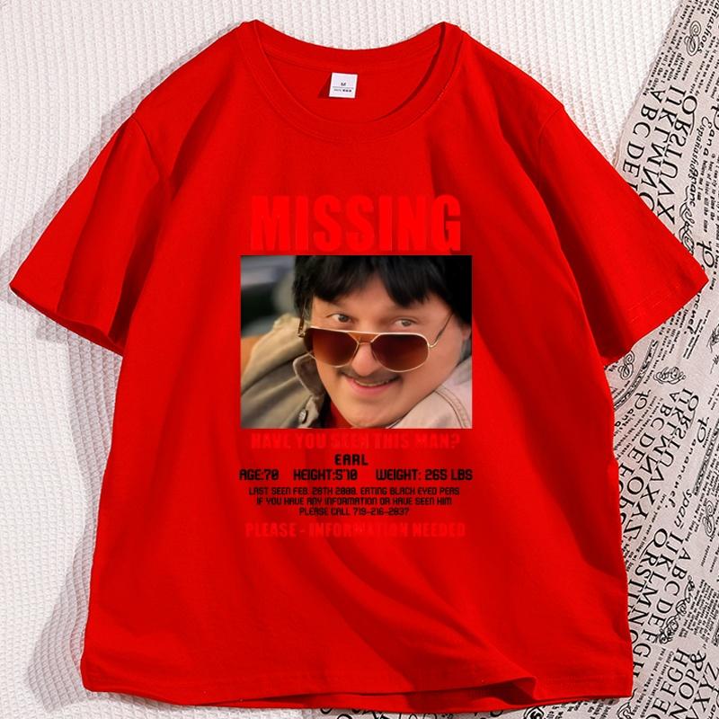 My Name Is Earl T Shirt For Unisex Cotton Short Sleeve Round Neck Printed Tshirt High Quality Unisexs Clothing Streetwear Tshirts