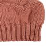 Solid Color Long Twist Braid Beanie Hat Ear Flaps Knitted Hat for Outdoor Sport