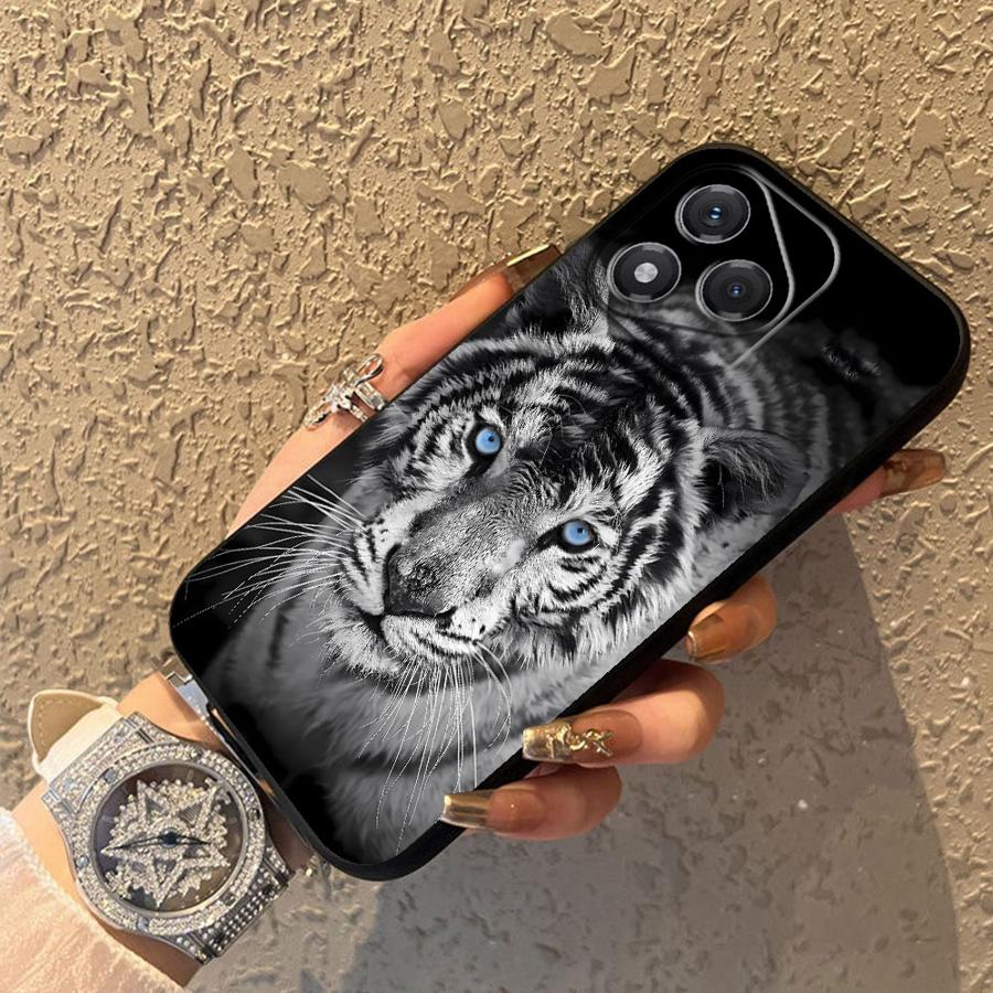 Cool Animal Tiger Lion Funda Phone Cover Case for Honor 200 400 Lite 90 70 X6 X7 X8 Magic5Lite 8X X5b X9a