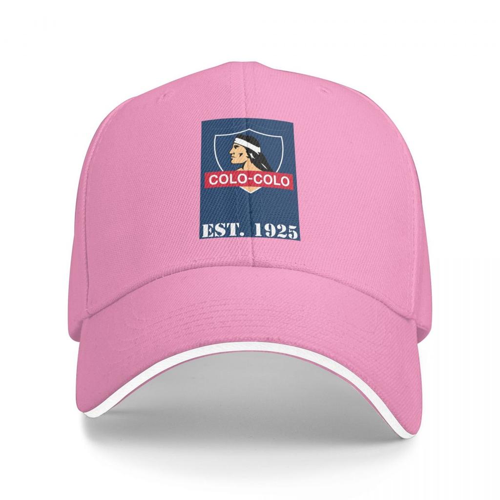 Club Social Y Deportivo Colo Colo Baseballkappen Snapback Baseballmützen Atmungsaktiv Lässig Kappe Outdoor Unisex
