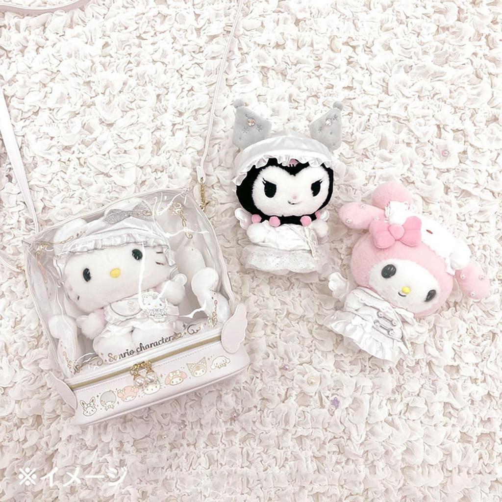 Sanrio Plush Shoulder Bag Idol Pure White Sanrio Ages 3 and 328839 (Enjoy Angel) Characters, Up,