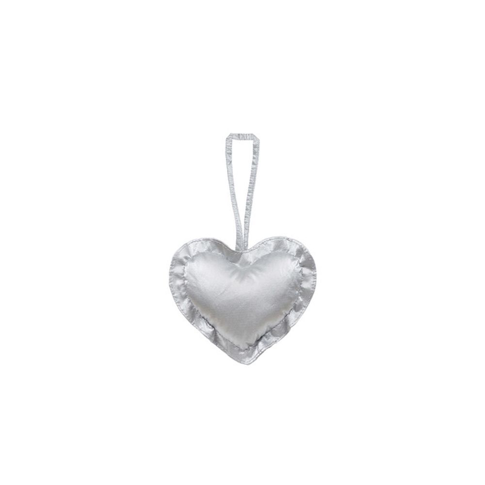 J.ESTINA J.LETTER Heart Cushion Charm SI (JEACEA5BS385SI260)