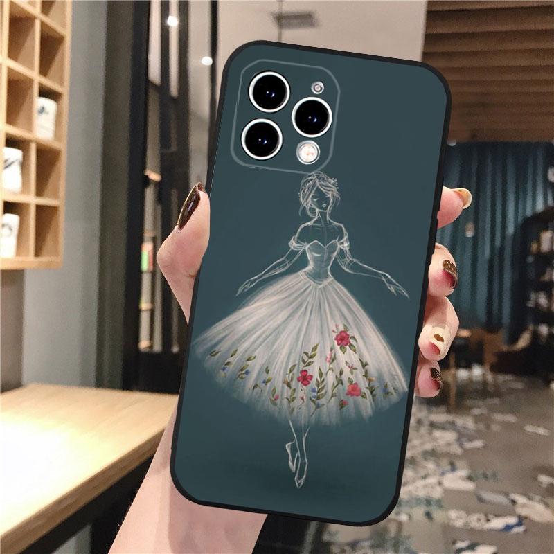 Wedding Dress Girl Phone Case For iPhone Samsung Galaxy Redmi Xiaomi Oppo OnePlus Note S A 7 8 9 10 11 12 13 14 20 21 22 23 53 54 Pro Max Plus Ultra