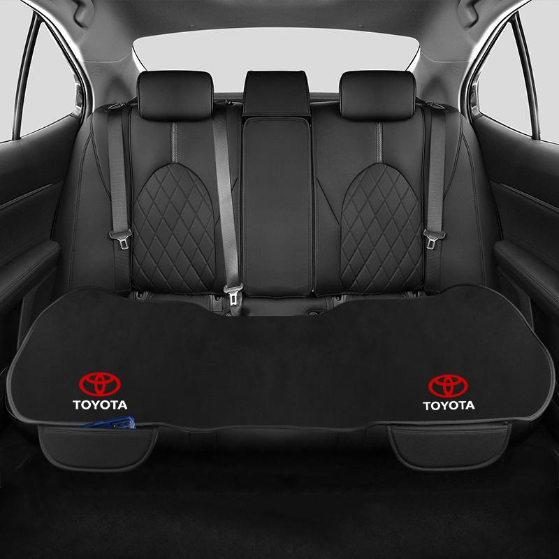 Car interior stickers Universal Breathable Plush Car Seat Cushion Cover Car Headrest For Toyota Corolla Camry C-hr Rav4 Yaris