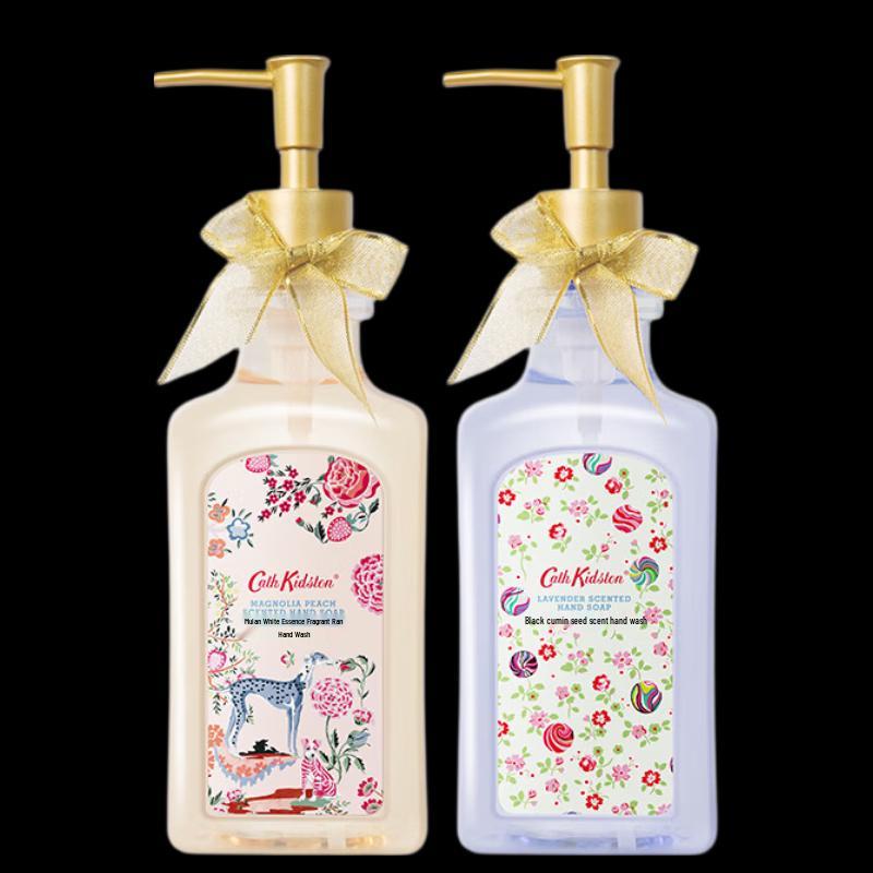 Cath Kidston Magnolia White Peach & Lavender Scented Hand Wash Set