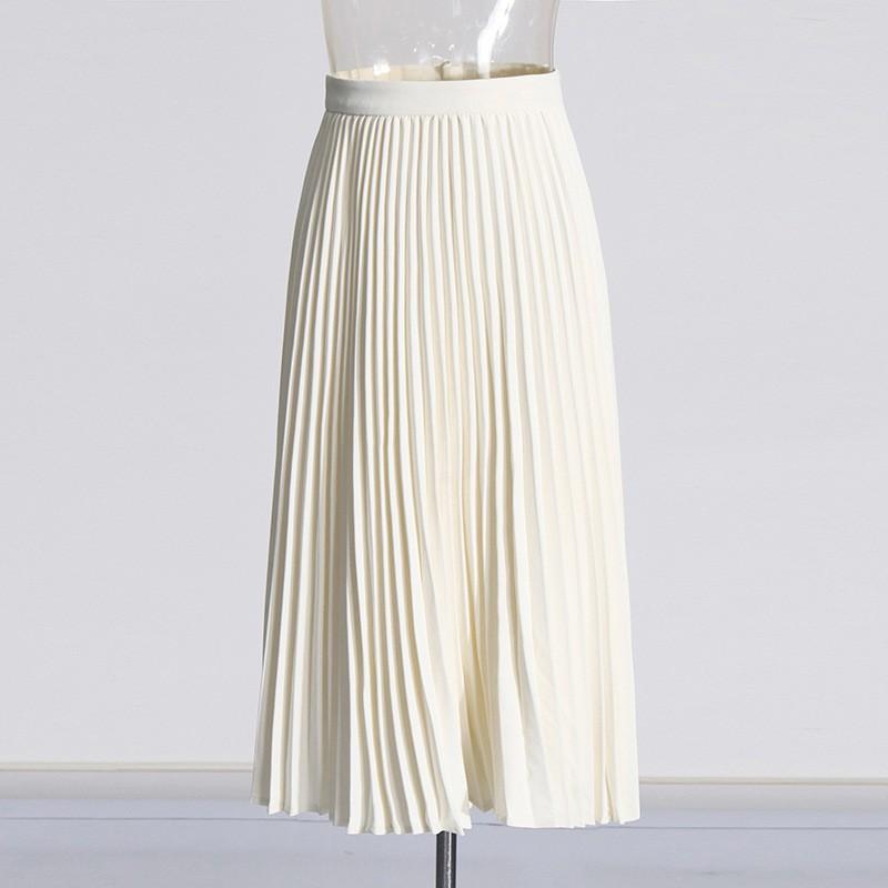 Show Two-piece Irregular Cut Suit + Pleated Skirt Fashion S