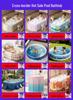 PVC Folding Pet Swimming Pool: Dog & Cat Bath and Play Pool