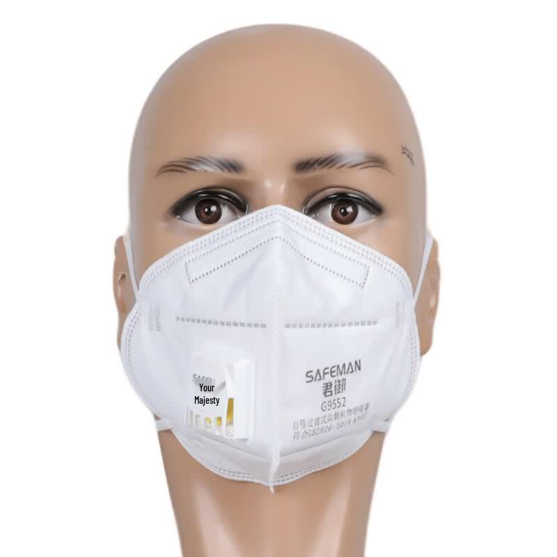 SAFEMAN G9552 KN95 Valved Head-Mounted Face Mask