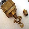 Key Master Padlock Brass Finish