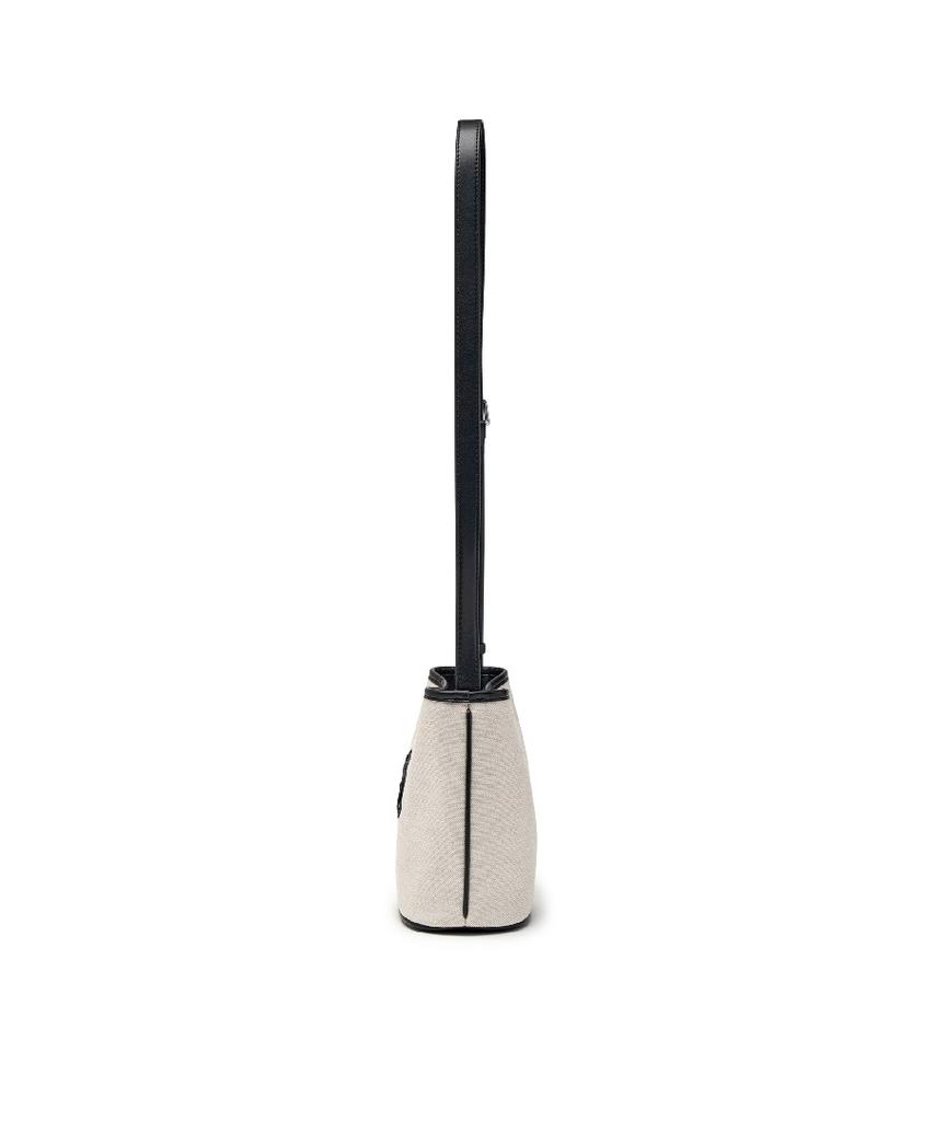 Mlb Basic Canvas Mini Bucket Bag Ny (Ivory)