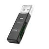 USB2.0 USB3.0 Portable Card Reader for SD MicroSD TF High-Speed Memory Card Reader Adapter Dual Slots