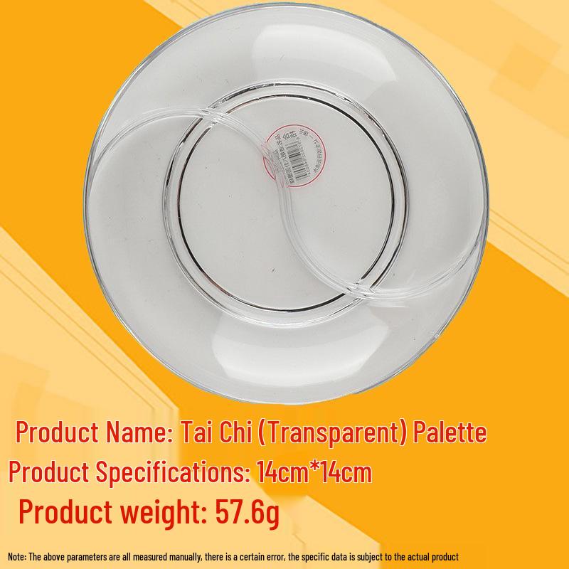 Children's Plastic Color Mixing Palette for Gouache Paints