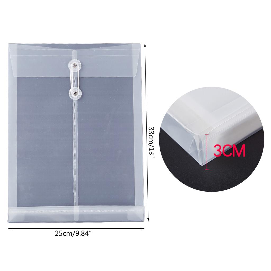 Waterproof File Folder Letter Size File Wallet Office Documents Folder