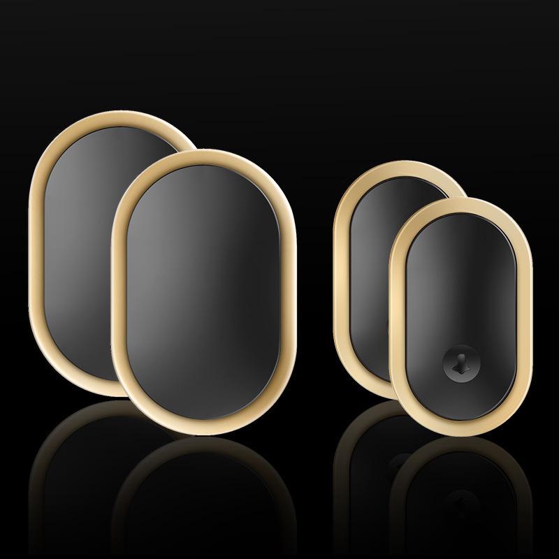 Waterproof Wireless Doorbell with Battery Power: Includes 2 Transmitters & 1 Receiver, No Plug-In Needed