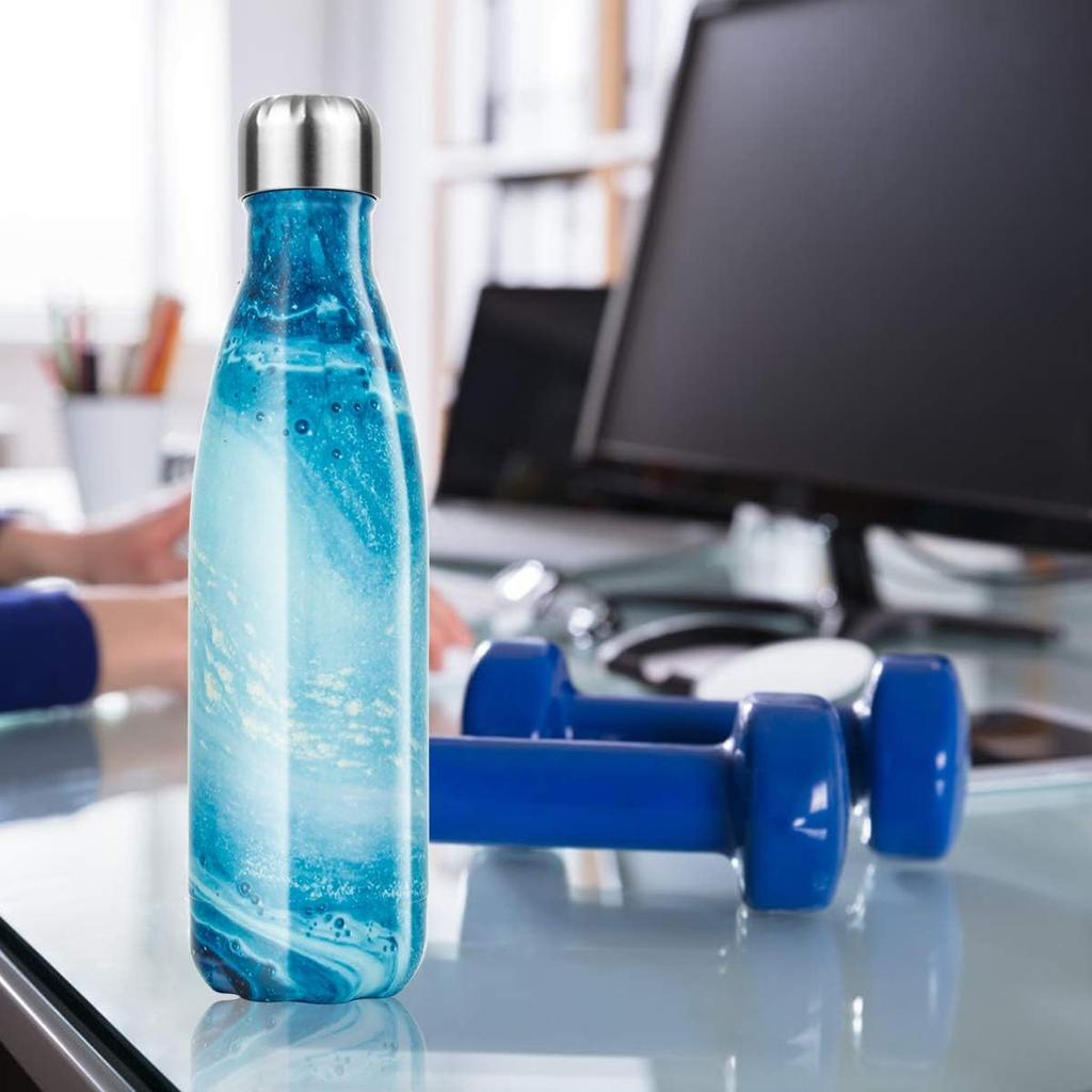 Stainless Steel Water Bottle Vacuum Insulated Water Bottles Reusable Double Walled Drinks Bottle 350ml/500ml/750ml/1000ml