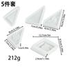 Top Quality Sailboat Candle Holder Silicone Mold DIY Candle Making Home Decoration And Craft Projects Sail Shape Candlesticks