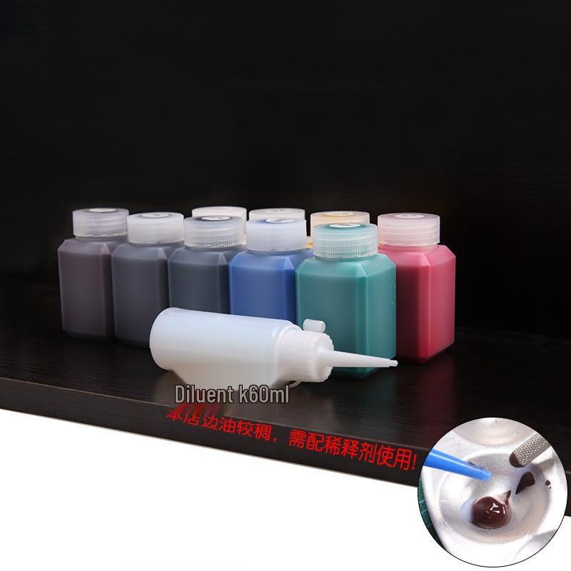 Leather Edge Sealing Tool Kit for Color Mixing and Oily Skin