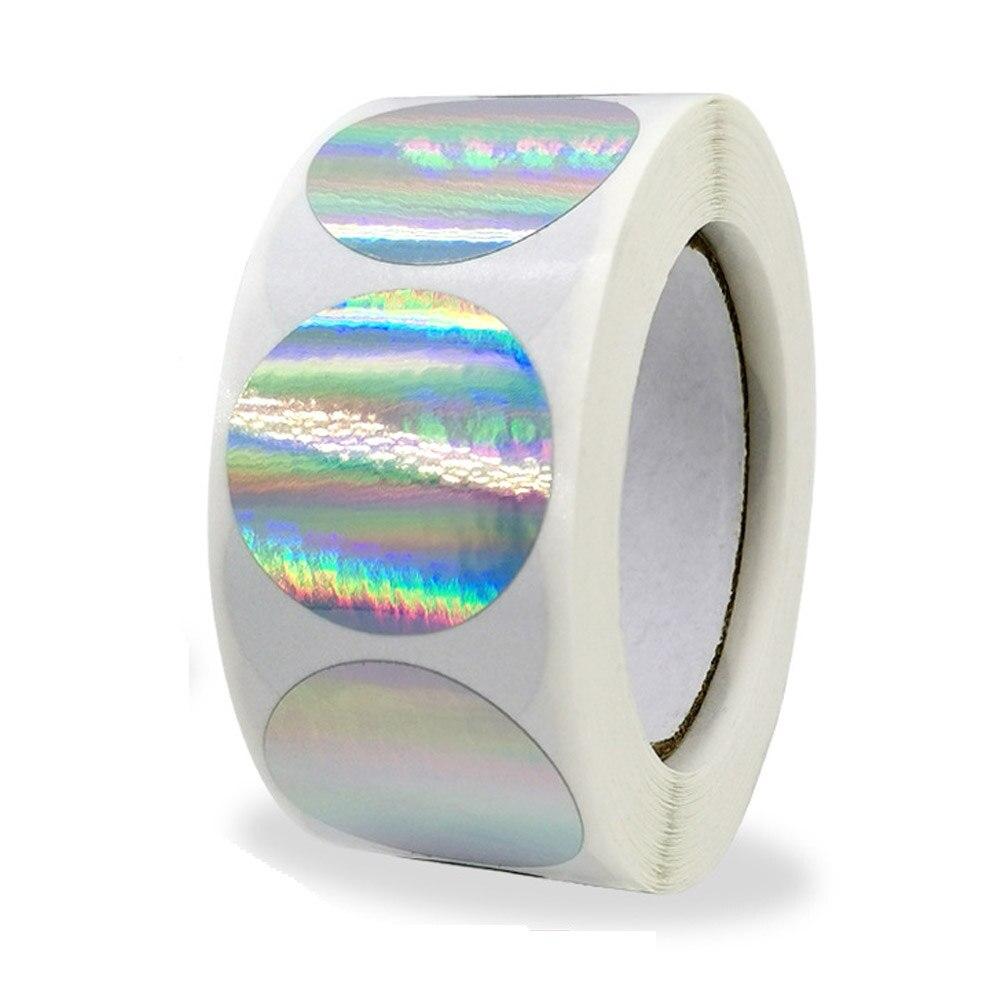 50-500pcs Silver Foil Labels Thank You Sticker for Business Package Gift Seal Labels Shipping Sticker 500pcs Handmade Stationery