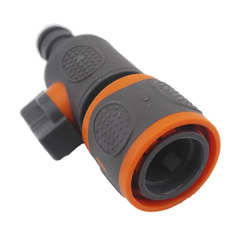 Quick Connect Hose Fittings in-Lines Water Hose Fittings Quick Release Water Hose Adapter Connector with Control Valve for Join