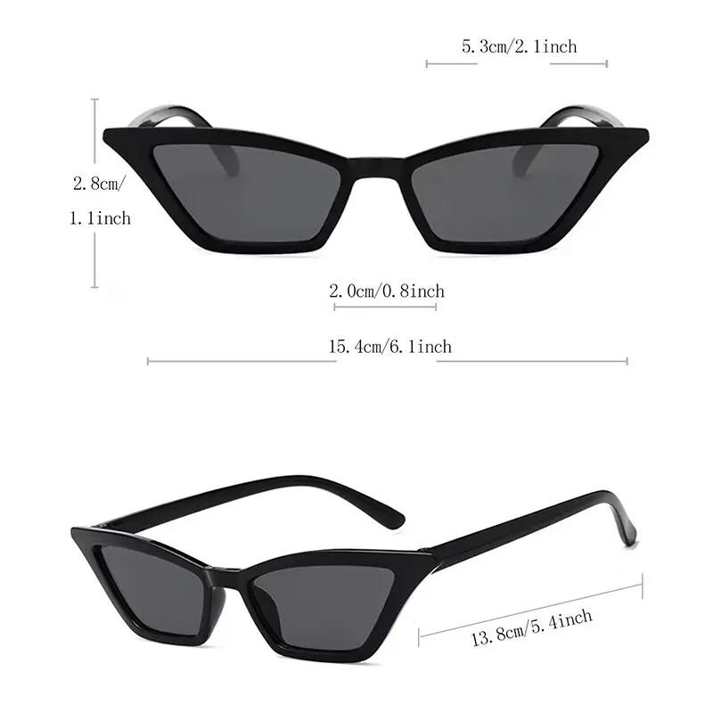 New Cat Eye Sunglasses Women Black Luxury Design Eyewear Female Party Glasses Fashion Retro Driving UV400 Sunglasses