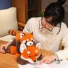 Red Panda Plush Fox Doll - Cute Raccoon Toy for Children, Girls, Birthday Gifts