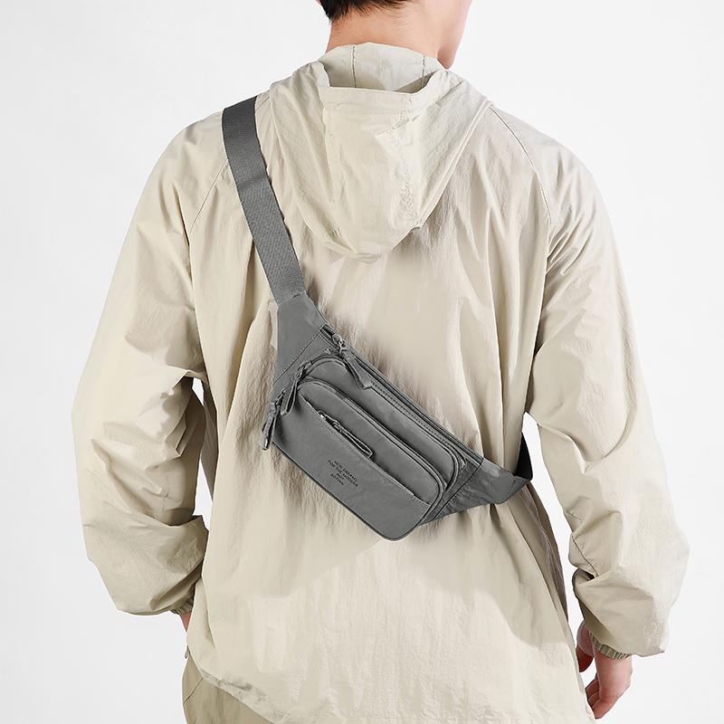 Waist Bag Men's Outdoor Shoulder Bag Sports Crossbody Bag Riding Chest Bag