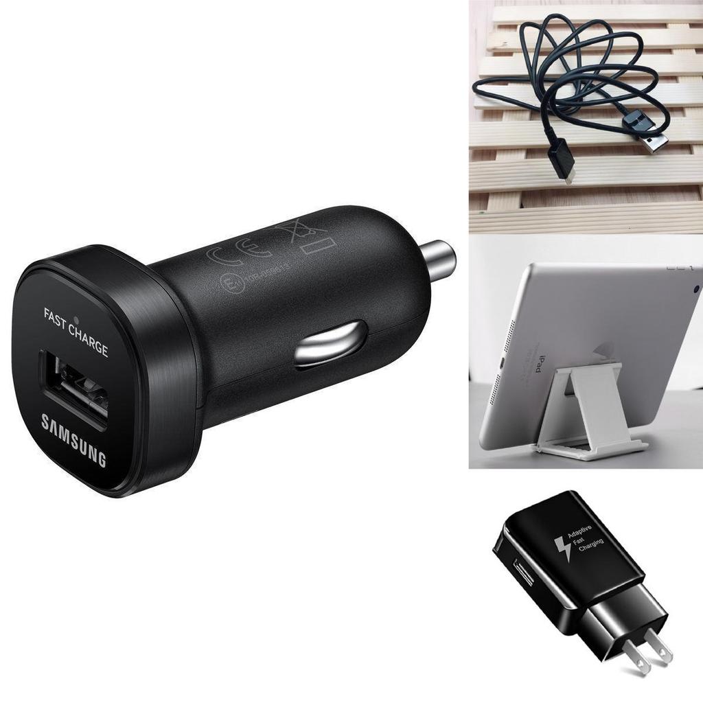 Top Quality Fast Car Wall Charger With 4ft Type-c Cable For Samsung Galaxy Note8 S8 S9 Plus