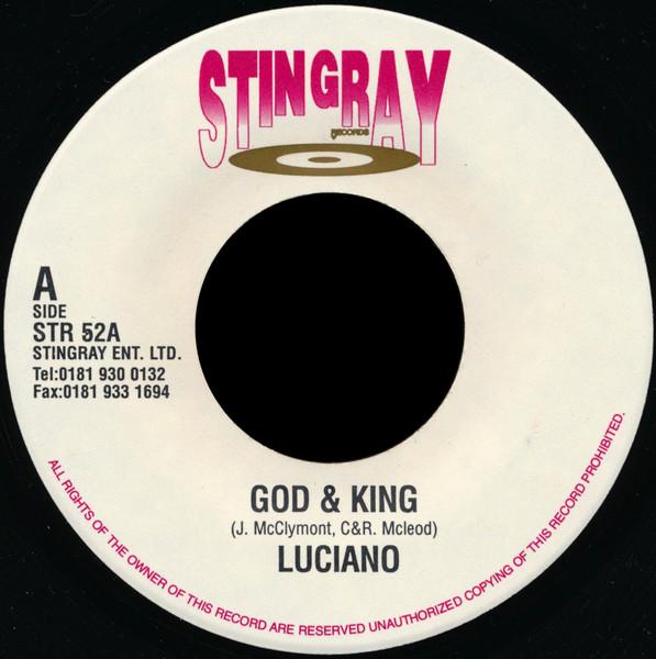

7inch Record LUCIANO - God & King STR52 Stingray Record UK Reggae, Ska & Dub Used